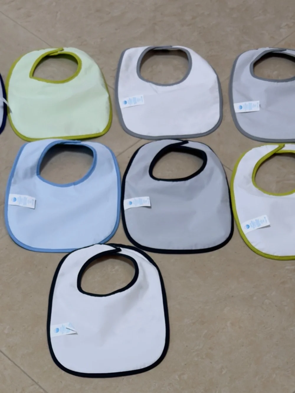 Neat Solutions Bib Set - Multi Color Stack 9 packs New without tags